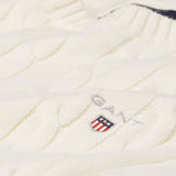 GANT Cotton Cable Crew Sweater