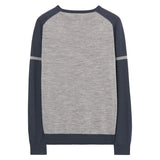 Diamond G Striped Crew Sweater