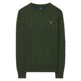 GANT Cotton Cable Crew Sweater