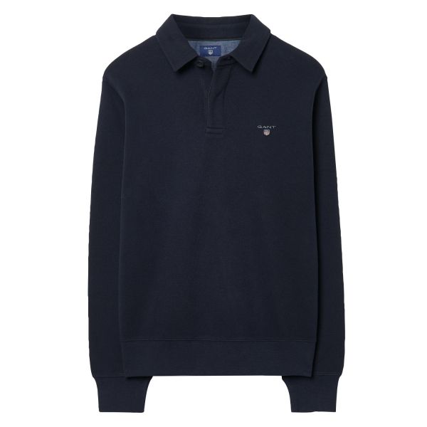Sacker Ribbed Polo Sweater
