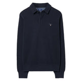 Sacker Ribbed Polo Sweater