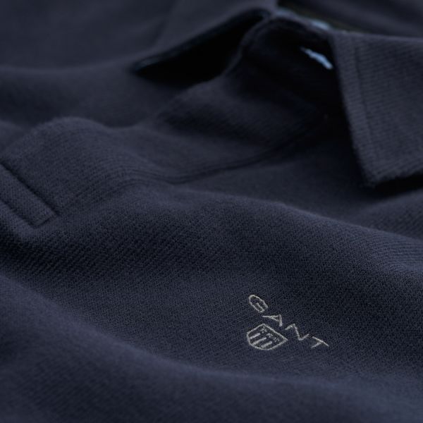 Sacker Ribbed Polo Sweater