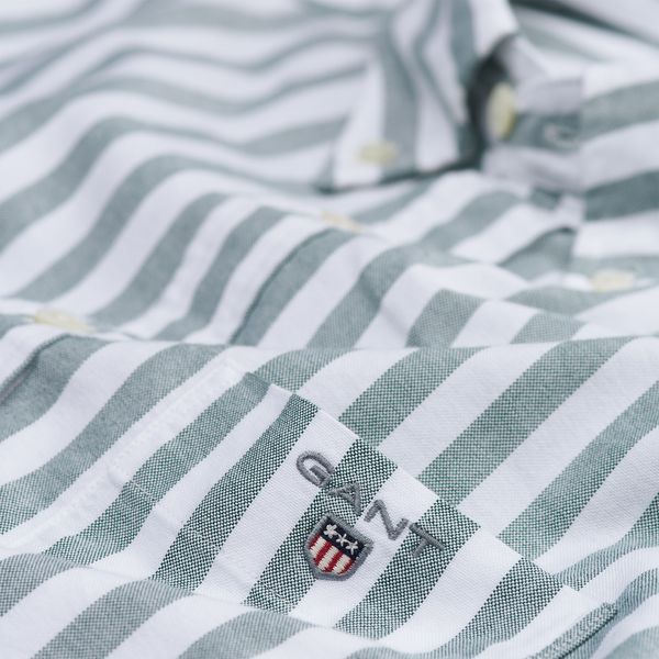 GANT Slim Fit Oxford Banker Stripe Shirt