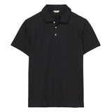 Short-Sleeved Solid Piqué Polo