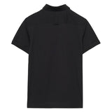 Short-Sleeved Solid Piqué Polo