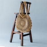 Bohemian Paper rope Straw Bags