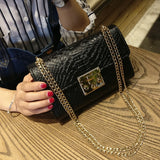 Fashion Ladies Crocodile Flap Bag