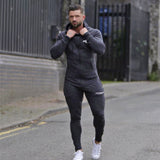 Hoodies Sport Suit Running Men Clothing