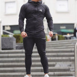 Hoodies Sport Suit Running Men Clothing