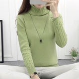 Women Turtleneck Winter Sweater Women