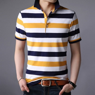 Design Men Sleeve Polo Shirt Clothes