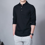 Men Spring Tops & Tees Male