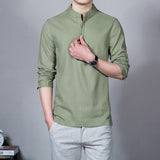 Men Spring Tops & Tees Male