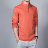 Men Spring Tops & Tees Male