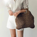 Straw Bags for Women Large Capacity