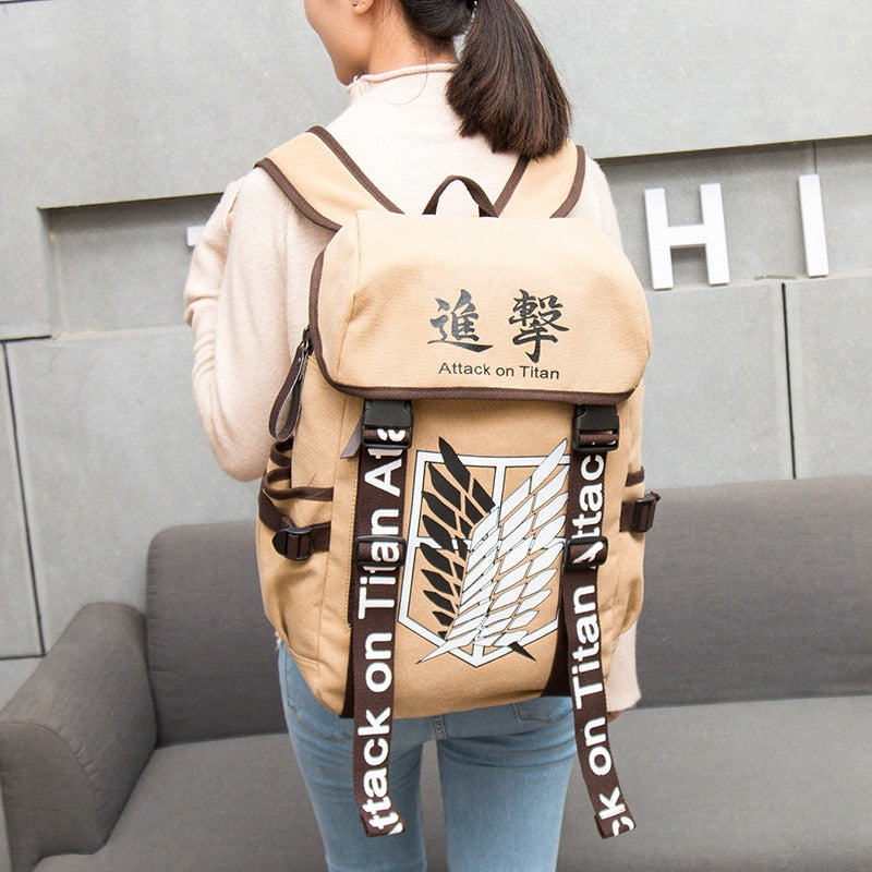 Anime Backpack Attack on Titan