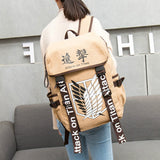 Anime Backpack Attack on Titan