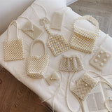 Brand Hand-woven Pearl Bags Lady